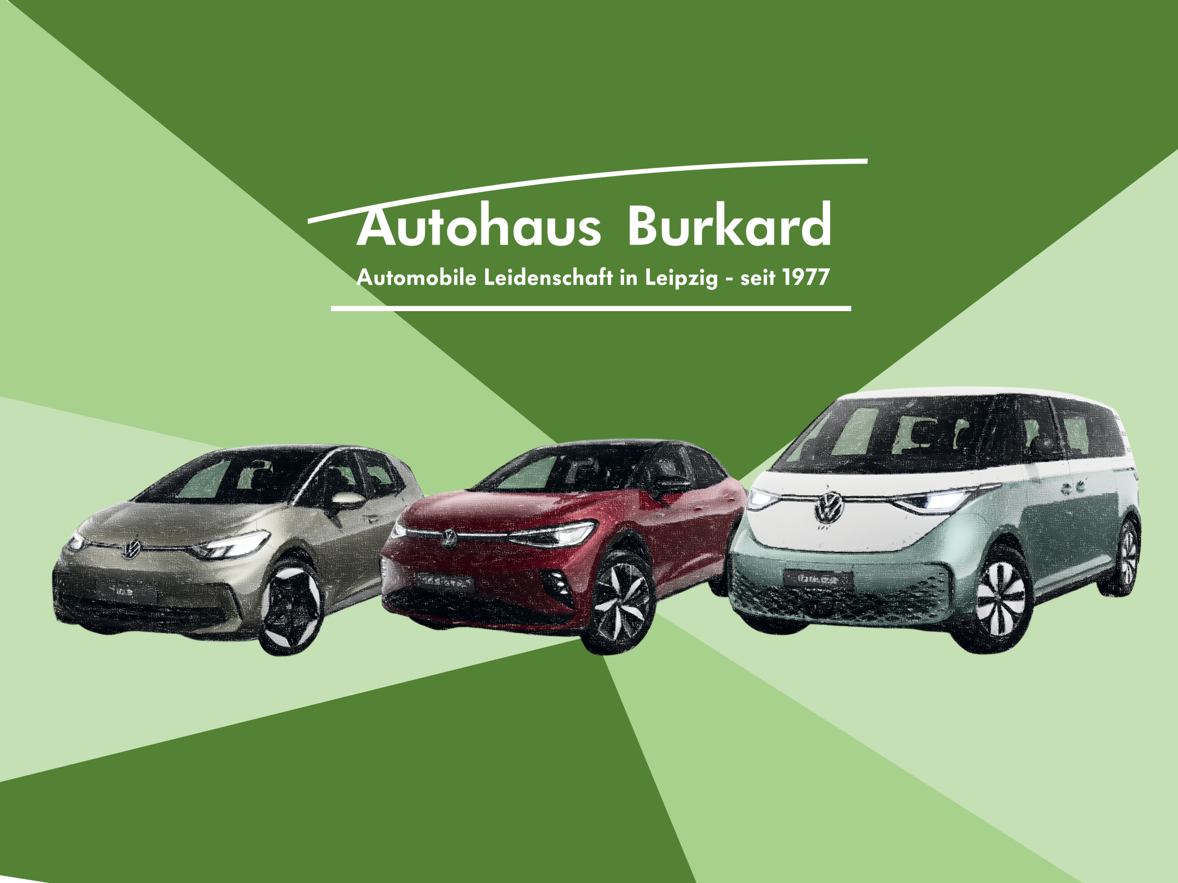 VW ID.3, VW ID.5 und ein VW ID.Buzz